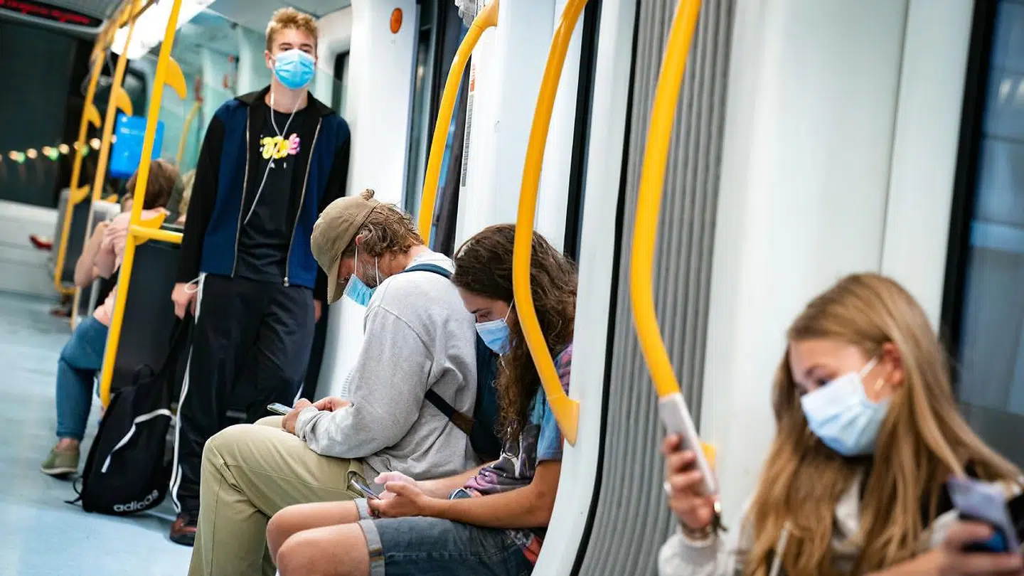 I en lille time har metroen holdt fuldstændig stille. (Foto: Emil Helms/Ritzau Scanpix)
