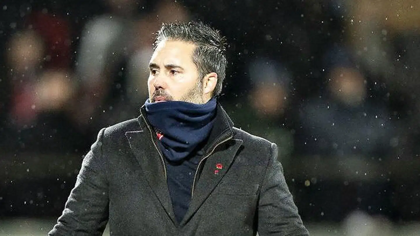 AaB's træner Marti Cifuentes måtte ligesom i sin første kamp for AaB for et lille år siden, se sit hold tabe til FCK.