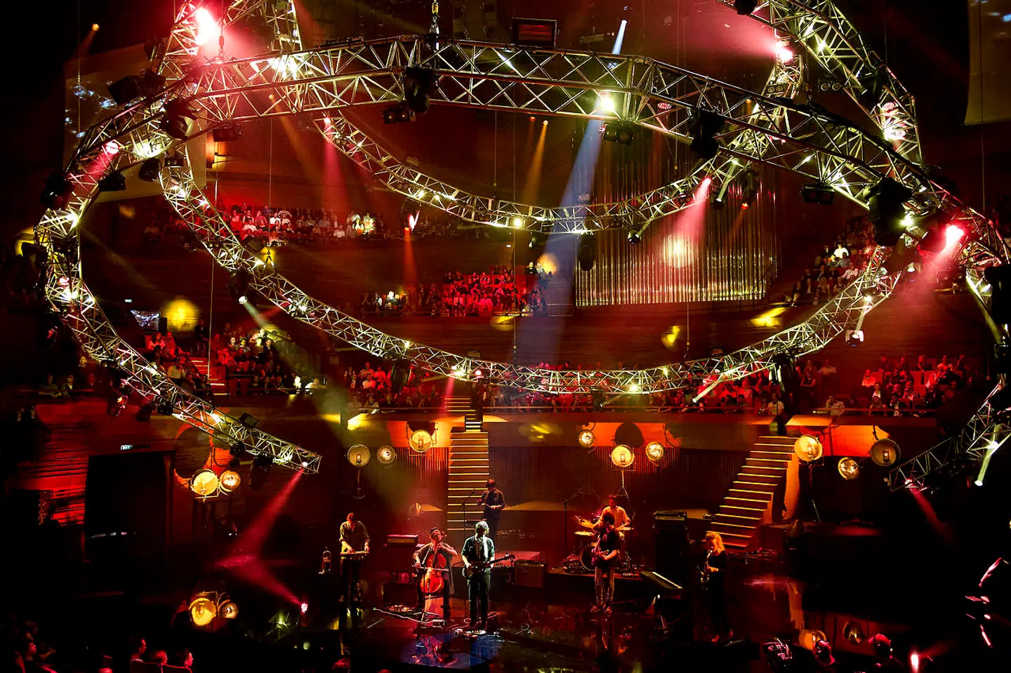 TV-transissionen af prisuddelingen P3 Guld har været med til at gøre DRs koncertsal til hele Danmarks koncertsal. Her optræder Choir of Young Believers ved P3 Guld 2012.