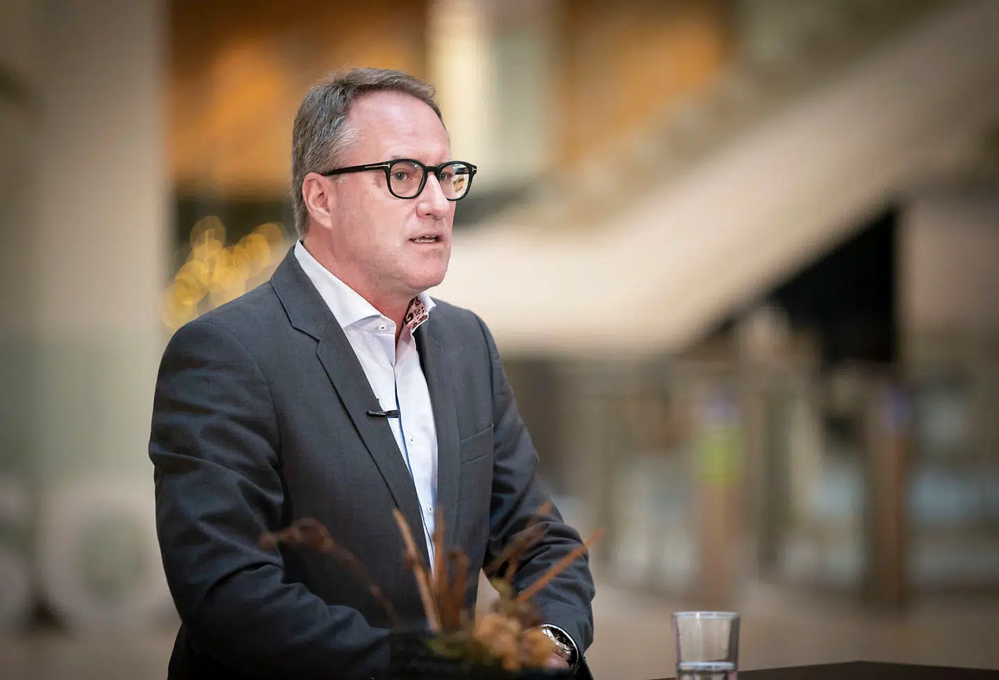 Adm. direktør i Dansk Industri, Lars Sandahl Sørensen, mener, at hjælpepakkerne skal hurtigere ud til virksomhederne. (Foto: Liselotte Sabroe/Ritzau Scanpix)