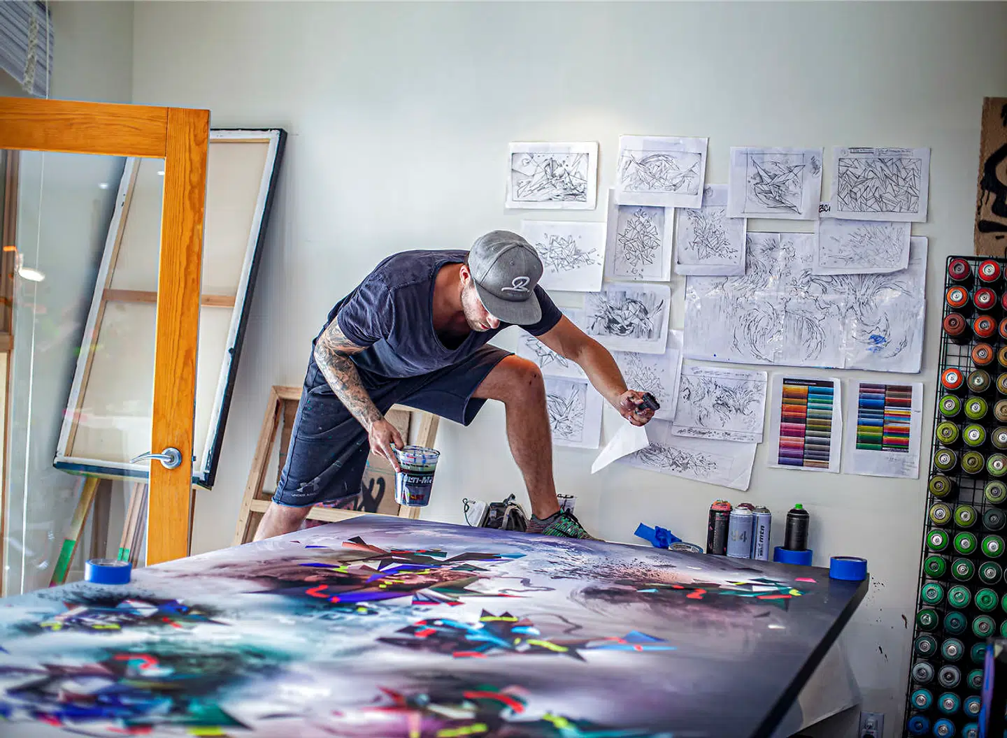 »Det var som om, at der var et potentiale i mig, der ikke var blevet udløst i Danmark,« siger Mikael B.