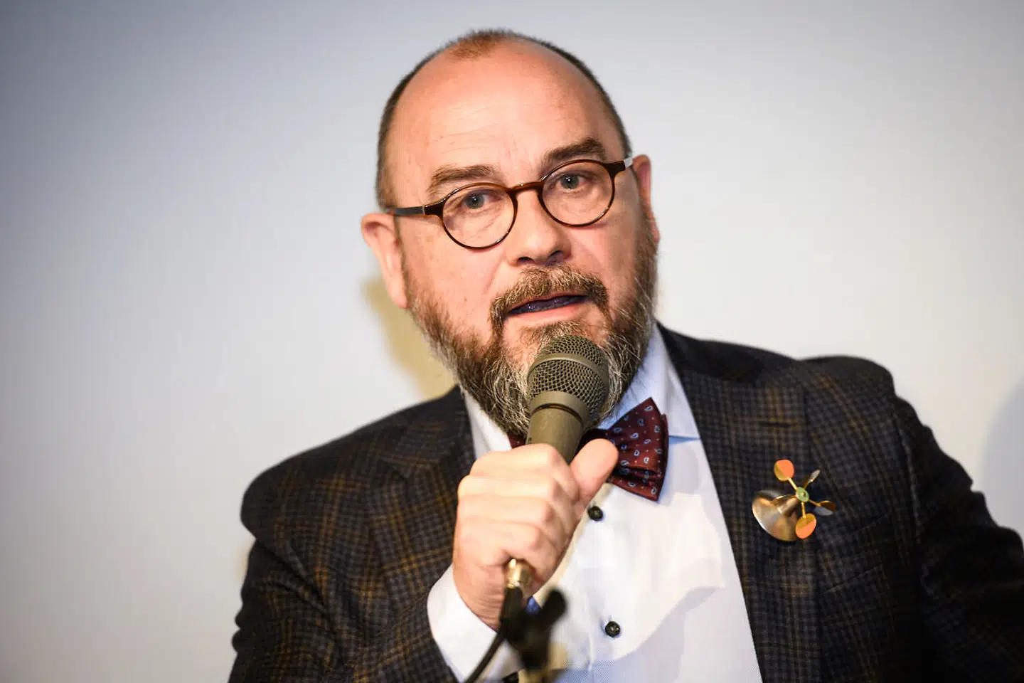 Michael Bojesen og flere andre stillede ved et arrangement i Publicistklubben tirsdag spørgsmål til de to Politiken-journalister, som først fortalte historierne fra DRs Pigekor, der siden førte til en advokatundersøgelse af krænkelser og seksualiseret kultur i pigekoret.