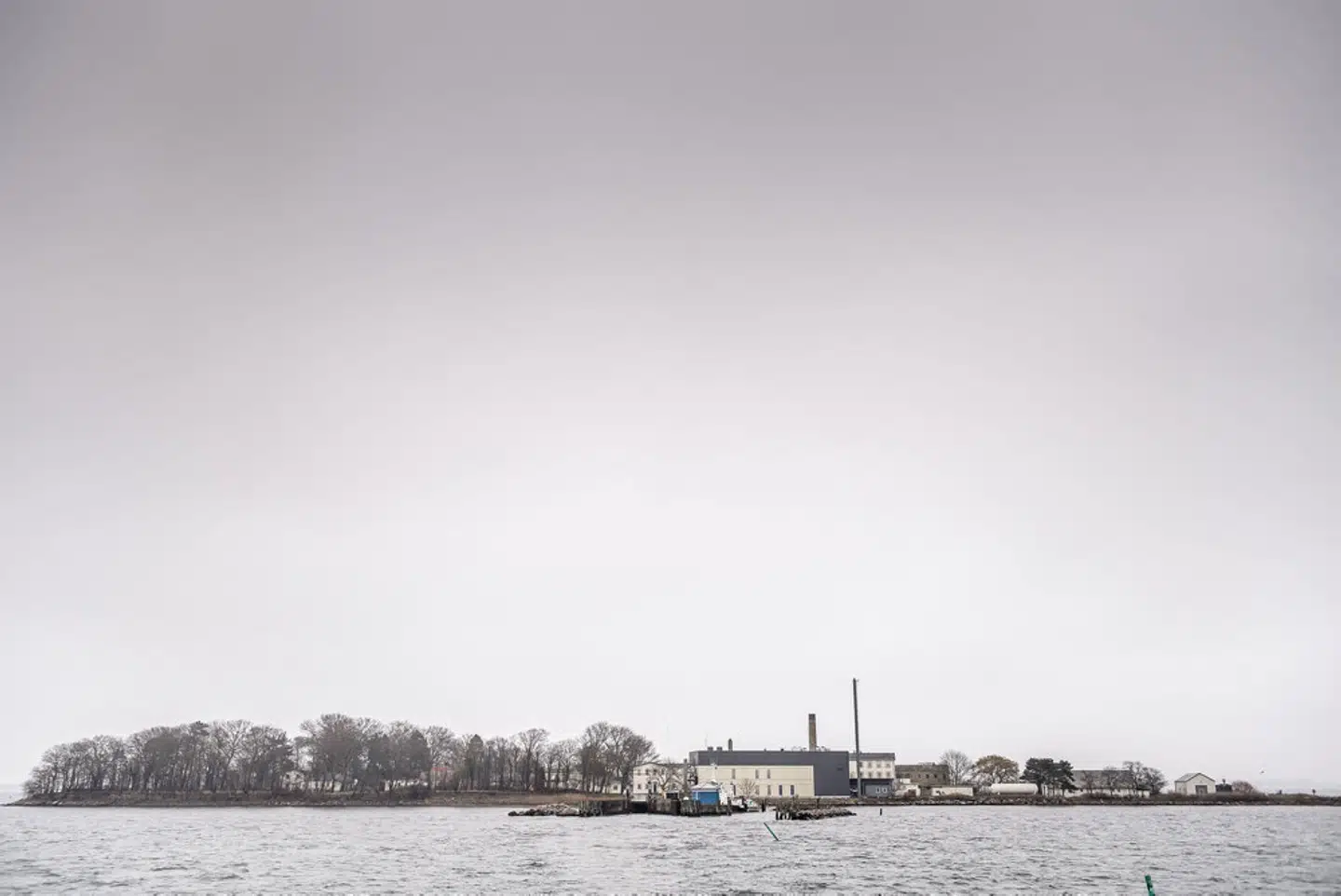 Øen Lindholm nær Kalvehave og Stege på Sydsjælland er omdrejningspunkt i en voldgiftssag, som DTU tabte i slutningen af sidste år. Det koster universitetet en ekstraregning på 200 millioner kroner. (Arkivfoto). – Foto: Mads Claus Rasmussen/Ritzau Scanpix