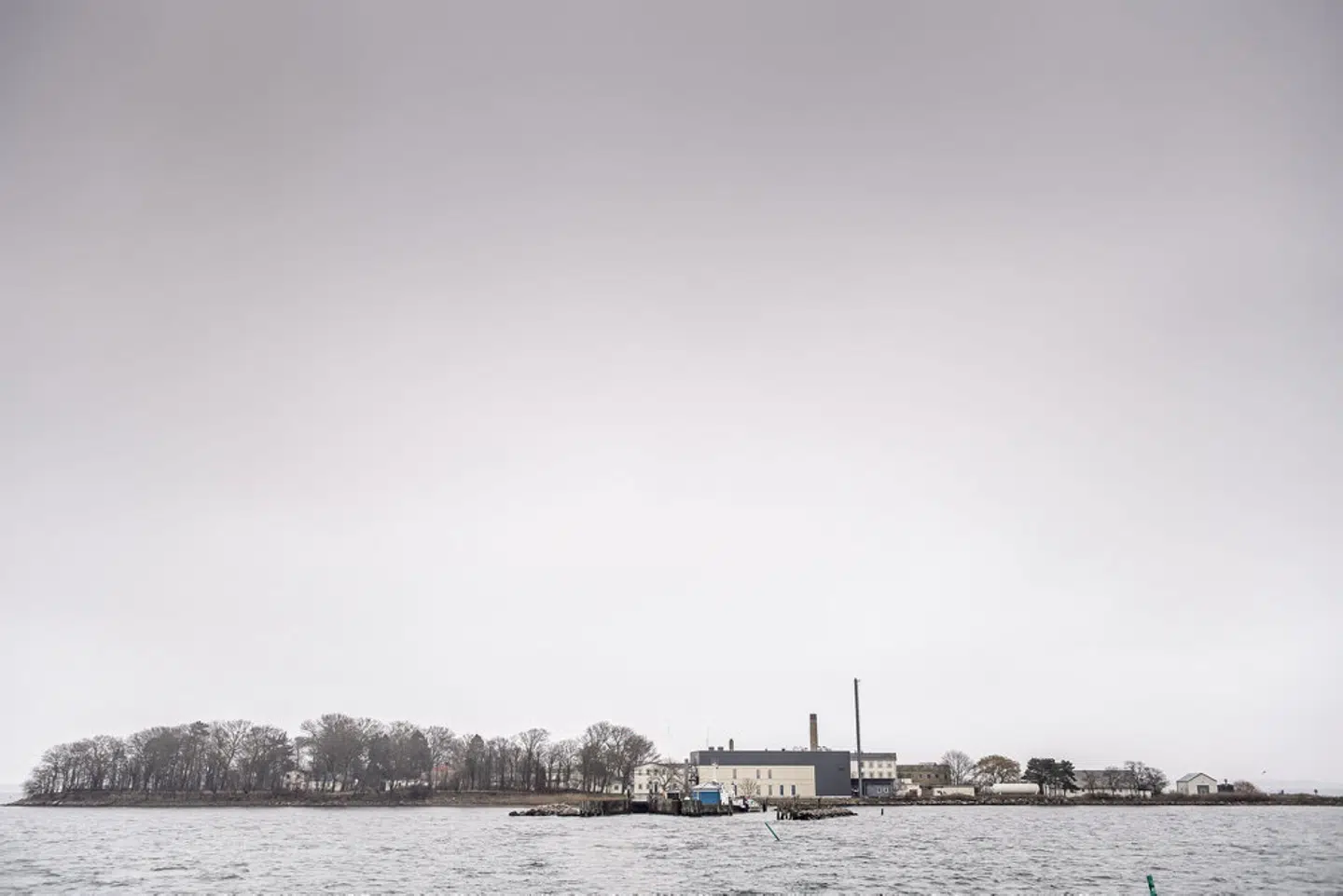 Øen Lindholm nær Kalvehave og Stege på Sydsjælland er omdrejningspunkt i en voldgiftssag, som DTU tabte i slutningen af sidste år. Det koster universitetet en ekstraregning på 200 millioner kroner. (Arkivfoto). – Foto: Mads Claus Rasmussen/Ritzau Scanpix