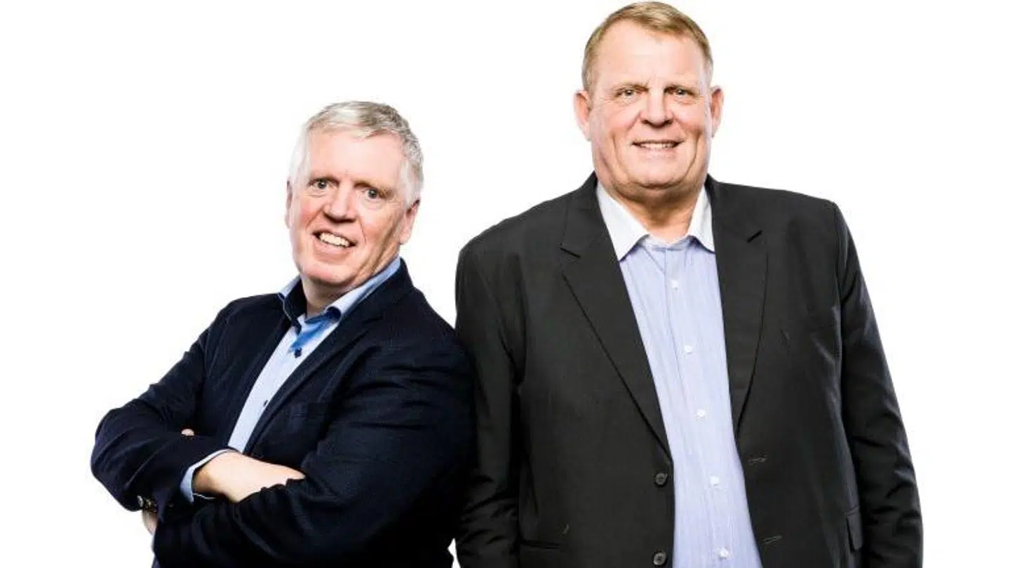 To særdeles velbevandrede herrer fra den danske TV-leverandørverden, YouSees direktør gennem mange år Niels Breining (til venstre) og YouSees tidligere salgsdirektør Freddie Fjeldsted (til højre), går med i det nystartede Fastspeed for at ændre det danske bredbåndsmarked. Foto: Fastspeed