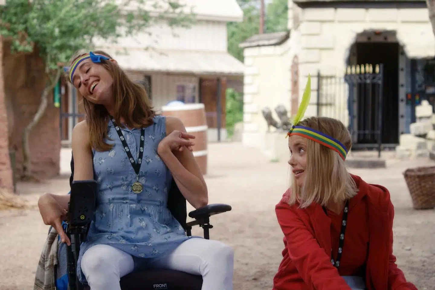 Sarah Juel Werner spiller i Doggystyle den handicappede Ida, der er søster til hovedpersonen Asta, spillet af Rosemarie Mosbæk.