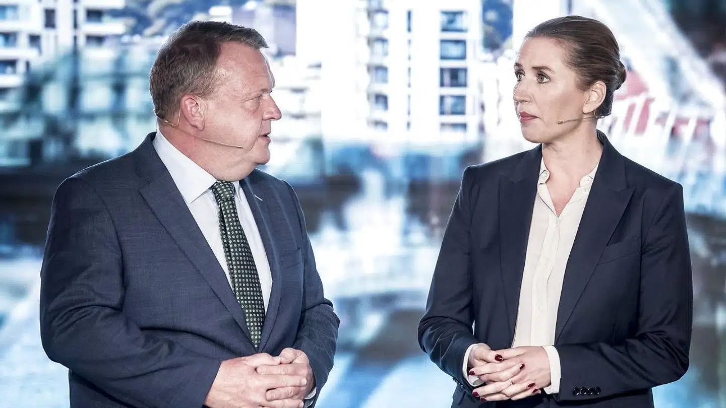 S-formand Mette Frederiksen og statsminister Lars Løkke Rasmussen (V) har lovet milliarder til velfærd. Nu advarer dansk erhvervsliv om, at Danmark står dårligt rustet til en ny finanskrise.