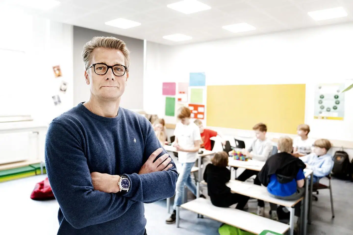 Byens Skole i Valby har lagt lokaler, elever og personale til en stor undersøgelse fra DTU. Den viser, at eleverne forbedrer sig markant, når der er styr på lys, lyd og luft i klasselokalet. Skoleleder Morten May kan også tydeligt mærke forandringerne i lokalerne.