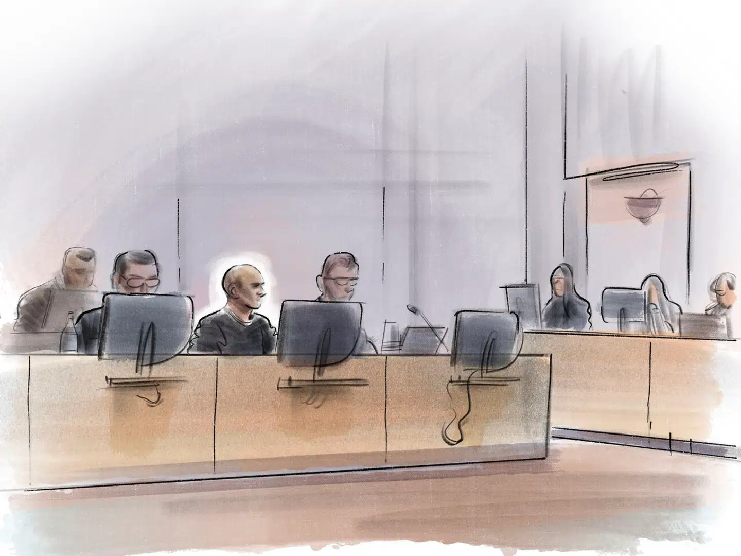 Skatteopkrævningen er ganske nidkær over for den lille mand, men milliarderne ruller for dem, der er frække nok, mener Jens Kloppenborg. Her er den svindeltiltalte Sanjay Shah i grundlovsforhør i Retten i Glostrup 7. december 2023.