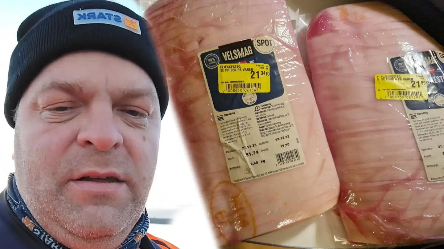 Jacob Hagerup har tidligere fortalt til B.T., hvordan han flere gange er gået ned til Netto, fordi der var ekstreme tilbud på flæskesteg.