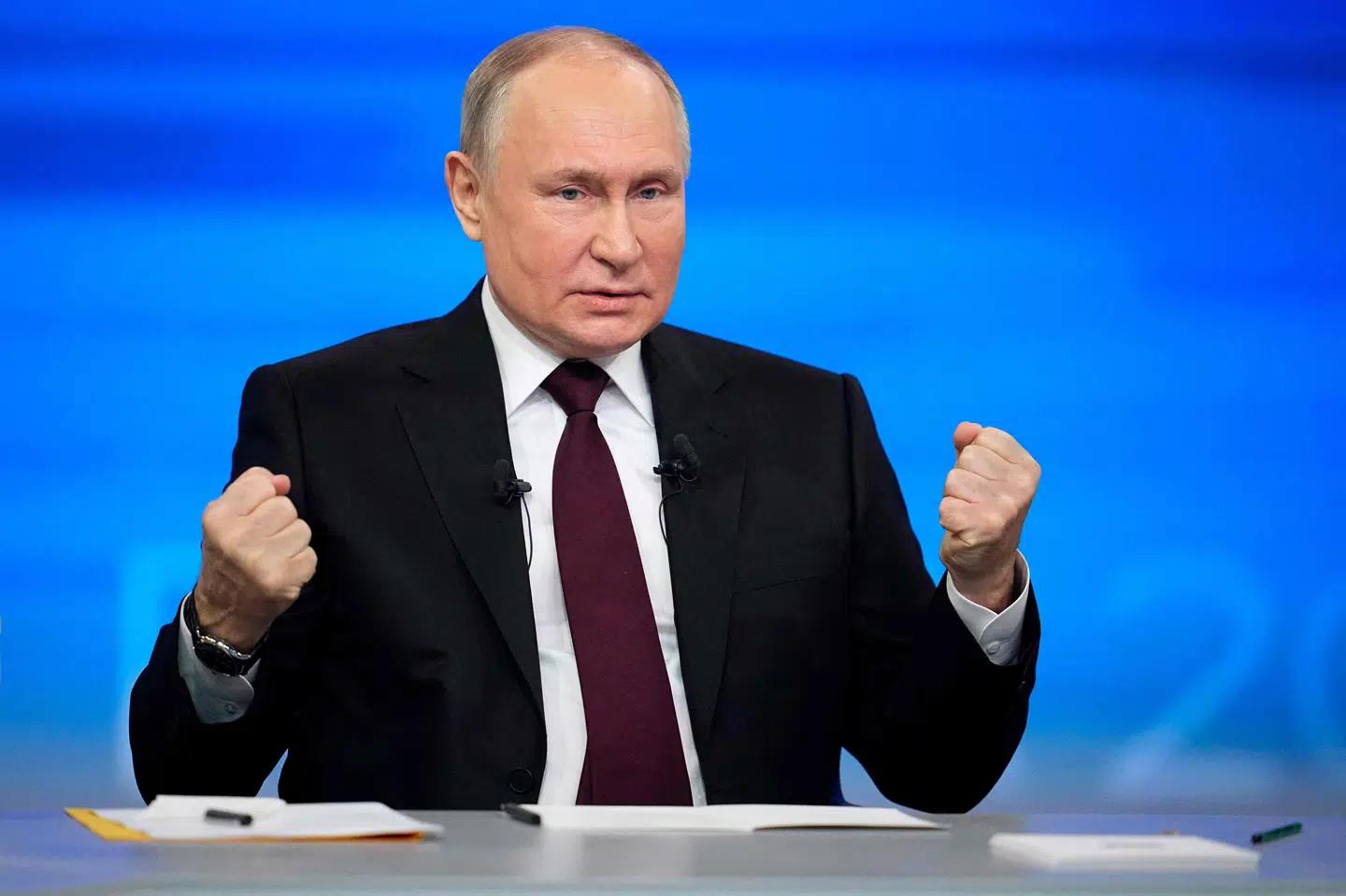 Rusland behøver ikke at mobilisere yderligere, for der er mange soldater i Ukraine, siger Putin. (Arkivfoto).