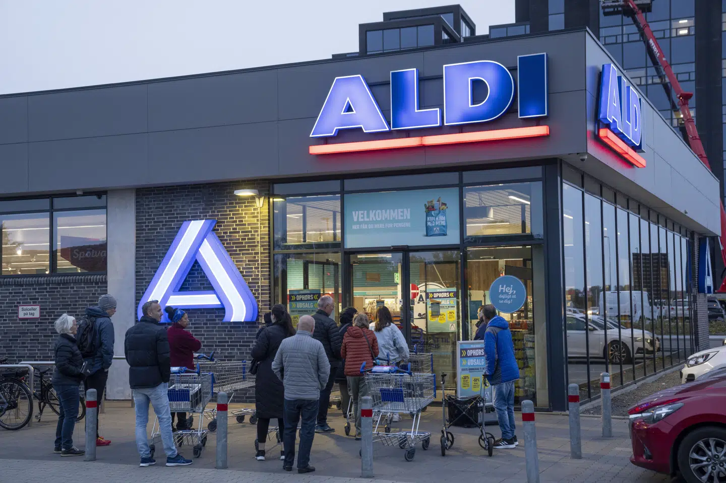 Aldi valgte sidste år at trække stikket for sin danske satsning. Nu ser det ud til, at det meste af puslespillet med at afhænde de lukkede Aldi-butikker er ved at gå op. (Arkivfoto).