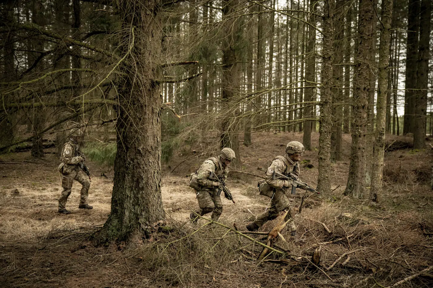 Forsvarsminister Troels Lund Poulsen har tidligere sagt, at 90 personer fra Forsvaret er klar til at bidrage til politiet, men støtten fra Forsvaret er blevet udskudt på ubestemt tid. (Arkivfoto).