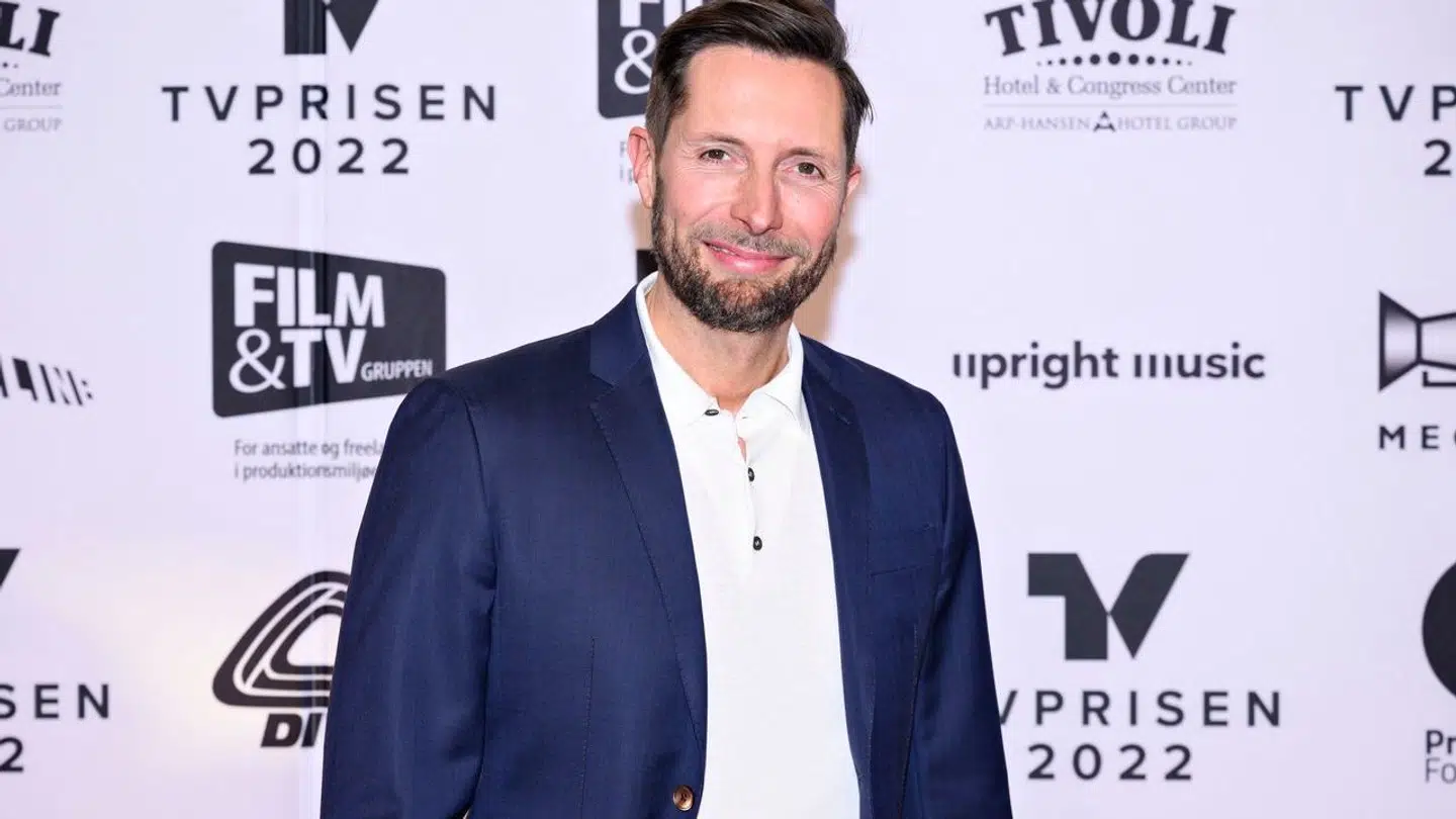 Kåre Quist til TVprisen 2022 i Tivoli Congress Center i København lørdag den 26. marts 2022.