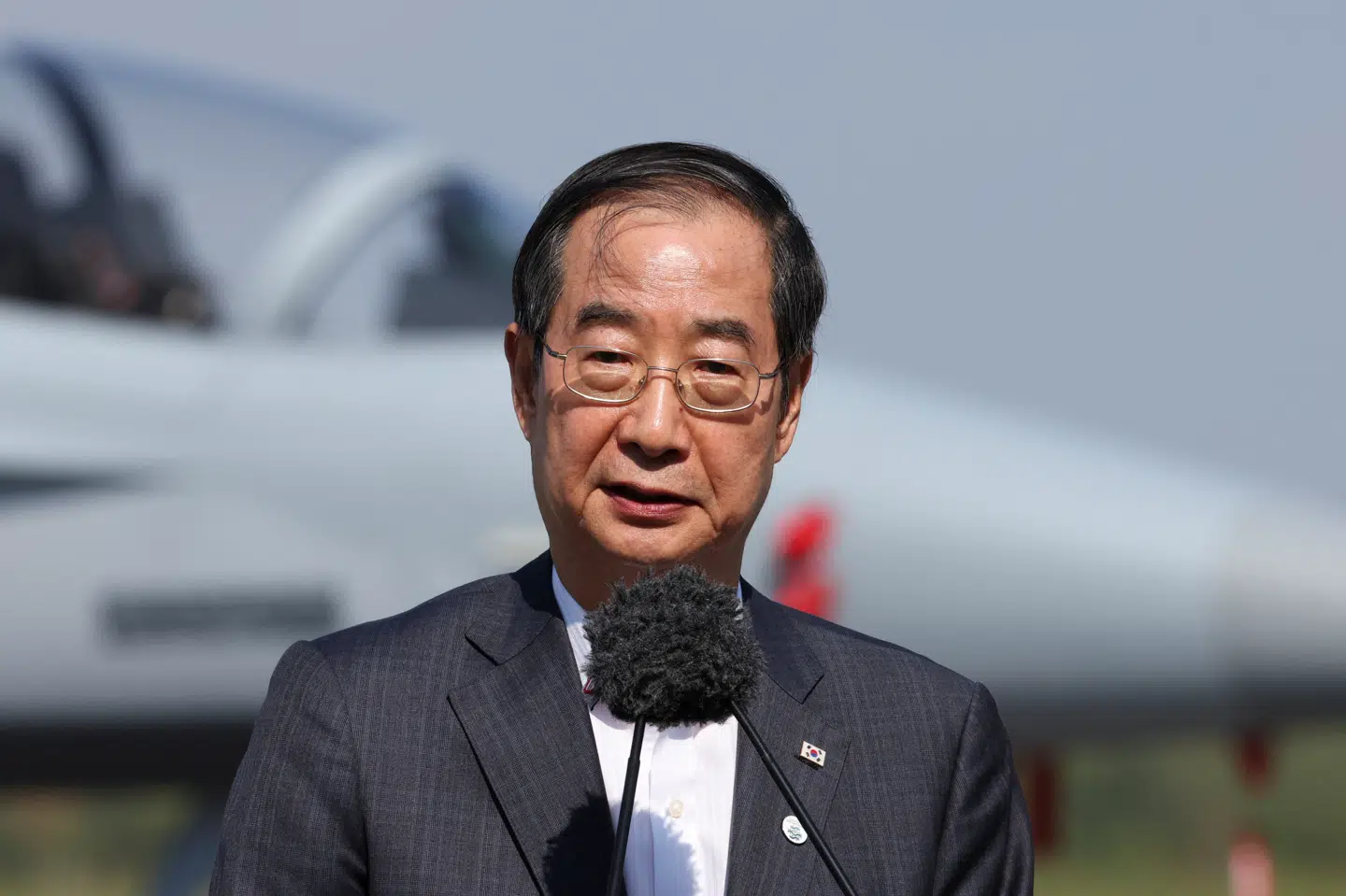 Sidste måned fortalte den sydkoreanske premierminister, Han Duck-soo, at Sydkorea delvist vil ophæve en aftale fra 2018 om at mindske de militære spændinger til Nordkorea. (Arkivfoto).