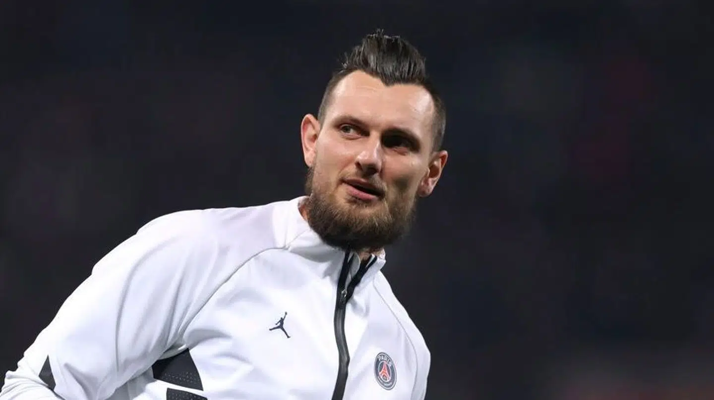 Alexandre Letellier har spillet 17 minutter i PSG-trøjen på to år.