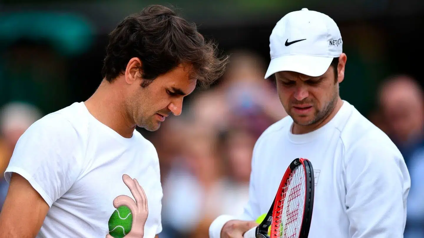 Severin Lüthi var træner for Roger Federer fra 2007 til 2022.