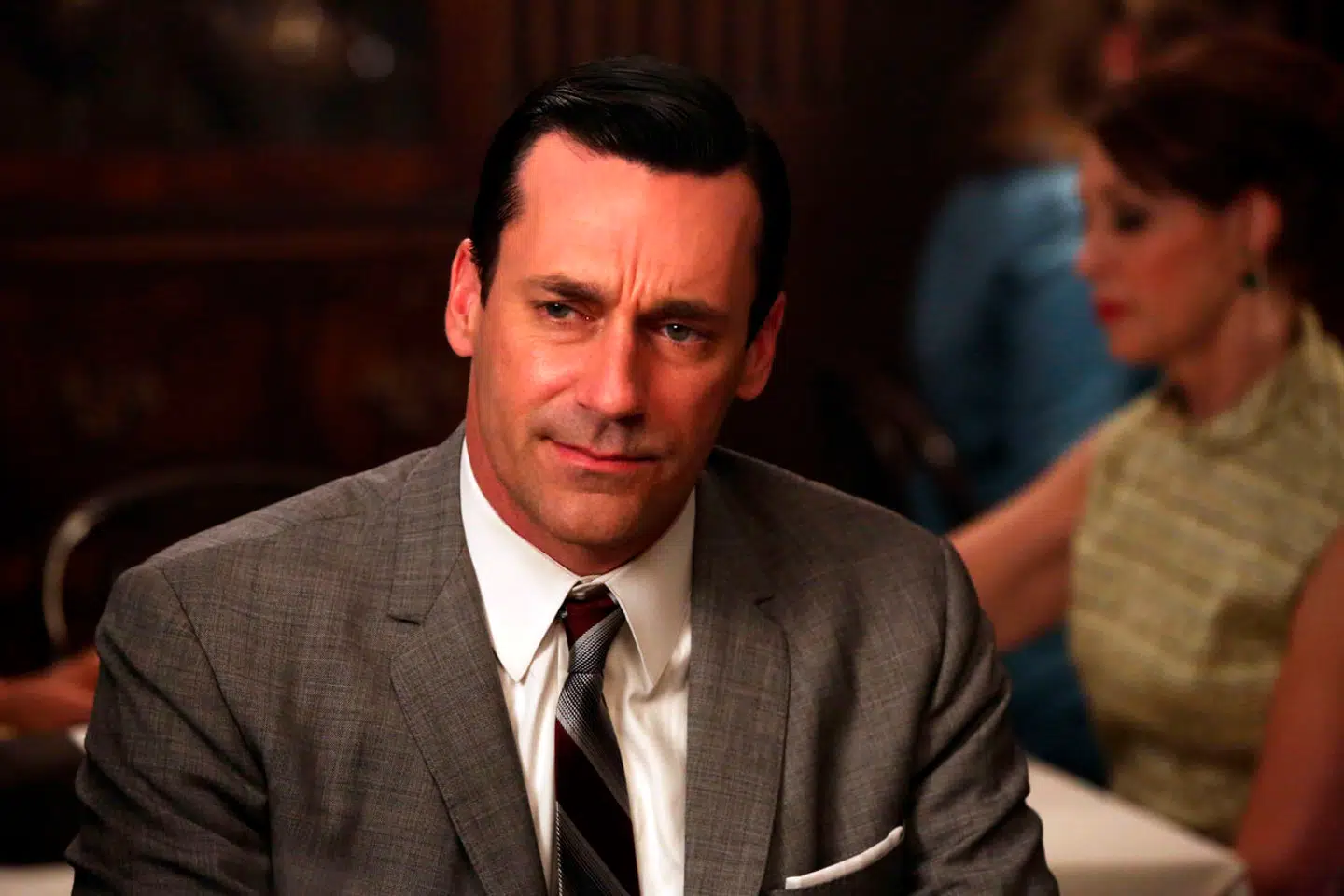 Jon Hamm spillede Don Draper i »Mad Men«. Tv-serien drejede sig om det fiktive reklamebureau Sterling Cooper i New York i årene 1960-1970. Serien fik Emmy-prisen for bedste dramaserie de første fire år, den kørte. Ifølge Variety er det den næstbedste serie nogensinde.