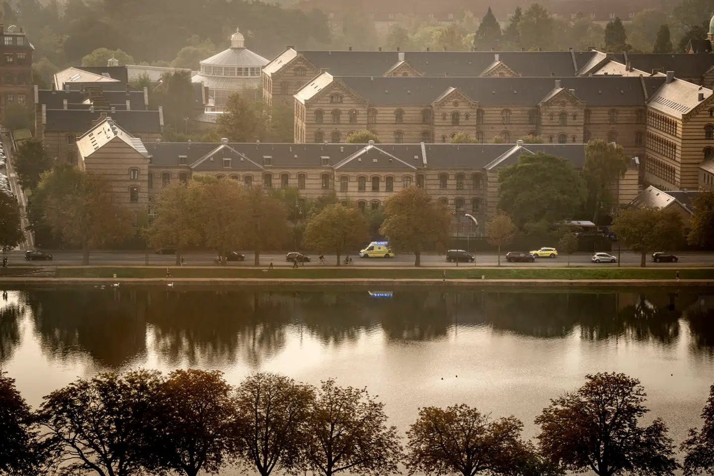 Udsigt over Københavns Universitets »City Campus«, der huser det samfundsfaglige fakultet. Arkivfoto: Ida Marie Odgaard, Scanpix