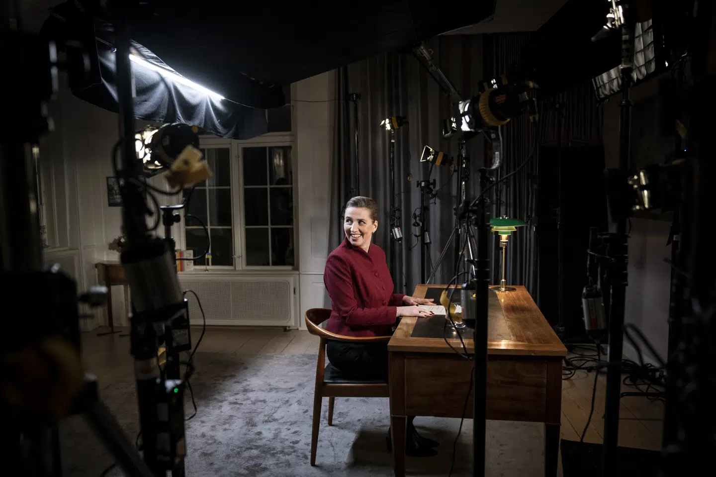 Statsminister Mette Frederiksen (S) vil i sin kommende nytårstale tale om ældres velfærd og sundhed. Hun vil løfte lidt af sløret for den ældrelov, som skulle være på vej i det nye år. (Arkivfoto).