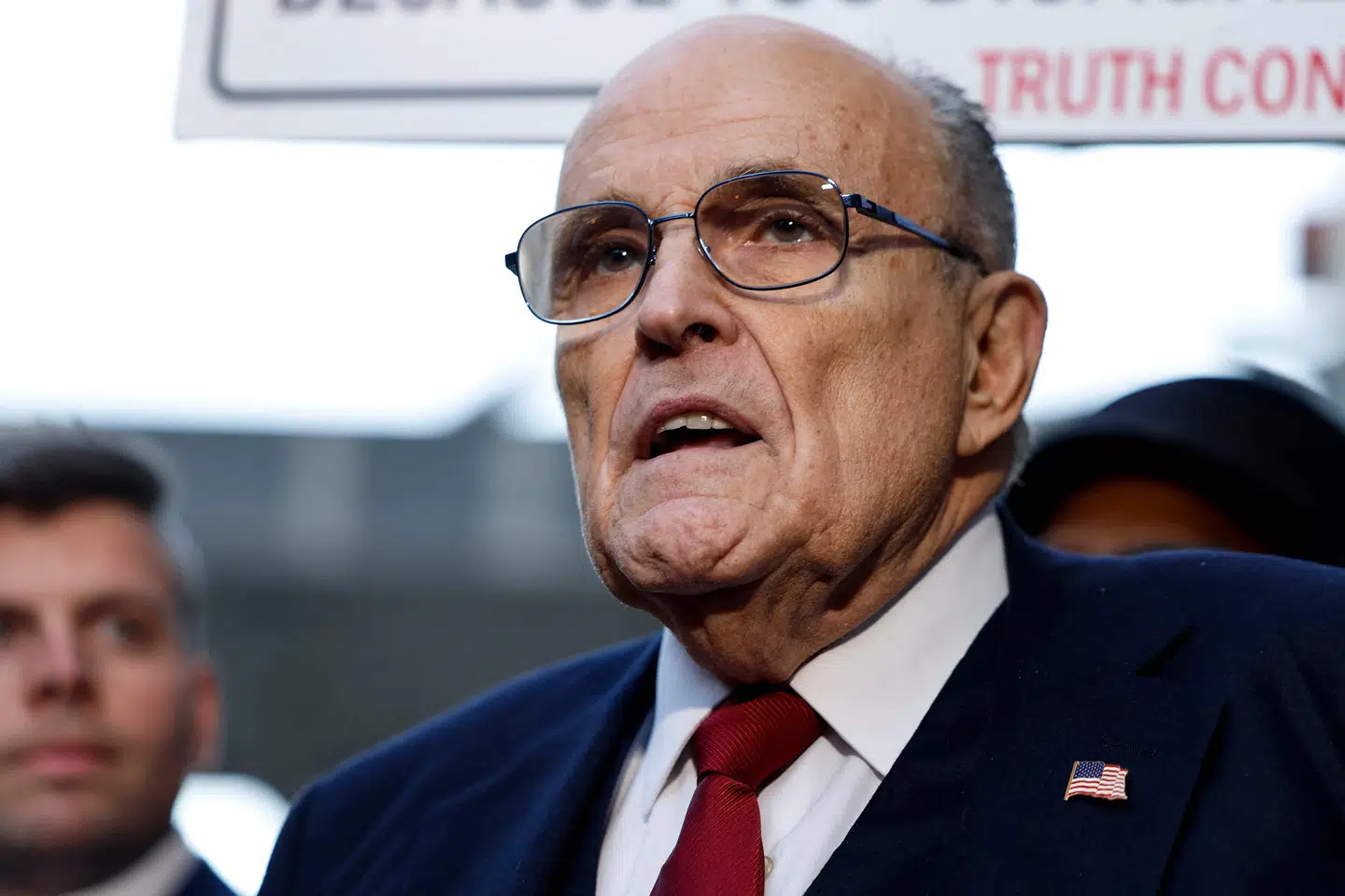 Nu 79-årige Giuliani spillede en vigtig rolle i Trump-kampagnens forsøg på at sprede budskaber om, at der skulle have været svindel i forbindelse med valget i 2020. (Arkivfoto).