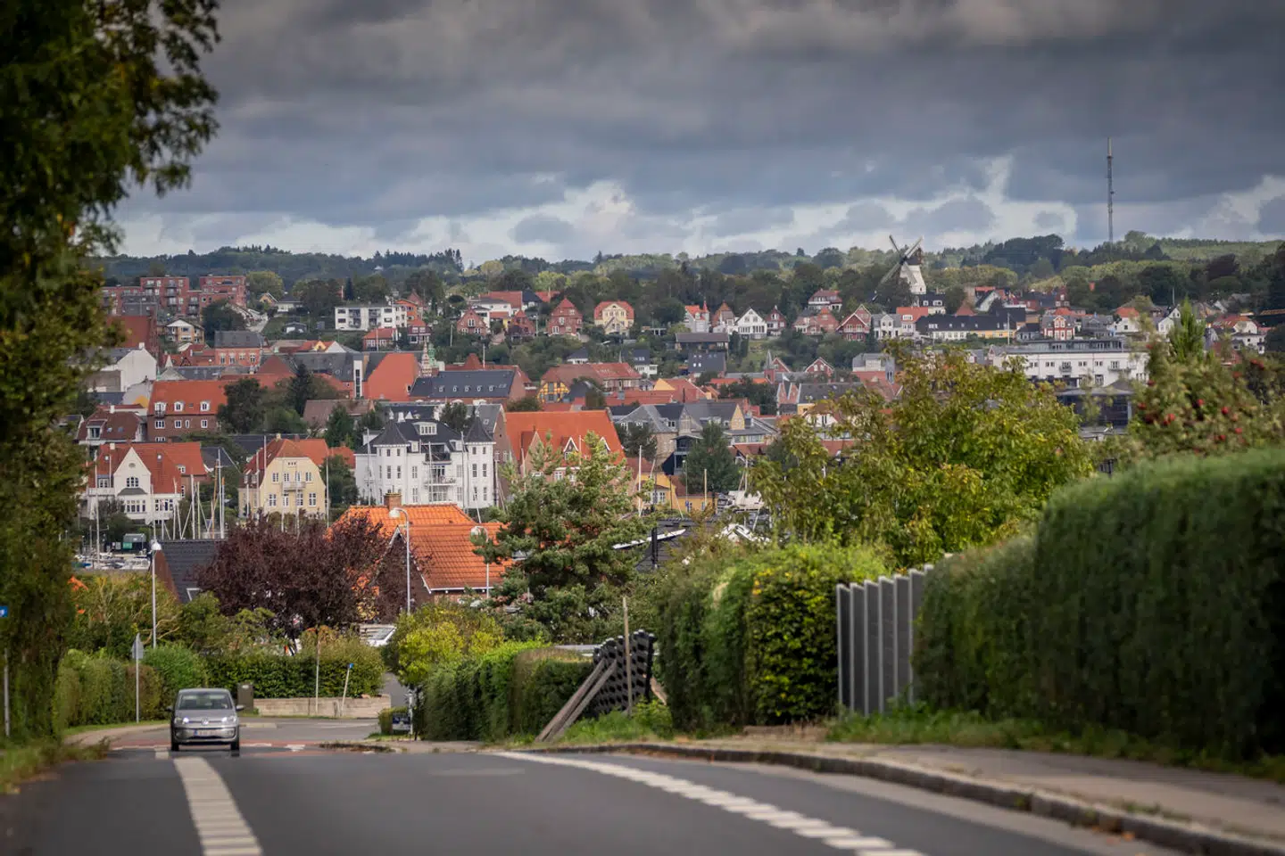 Ejendomme ved Svendborg, fredag den 22. september 2023.. (Foto: Mads Claus Rasmussen/Ritzau Scanpix)
