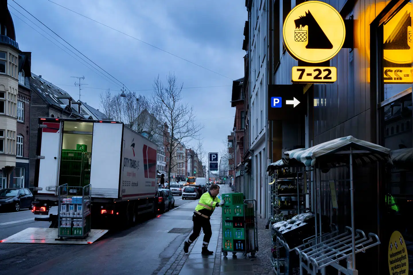 Arkivbillede. Billedet er fra Netto Frederiksberg. Den nye butik åbner på Blegdamsvej.