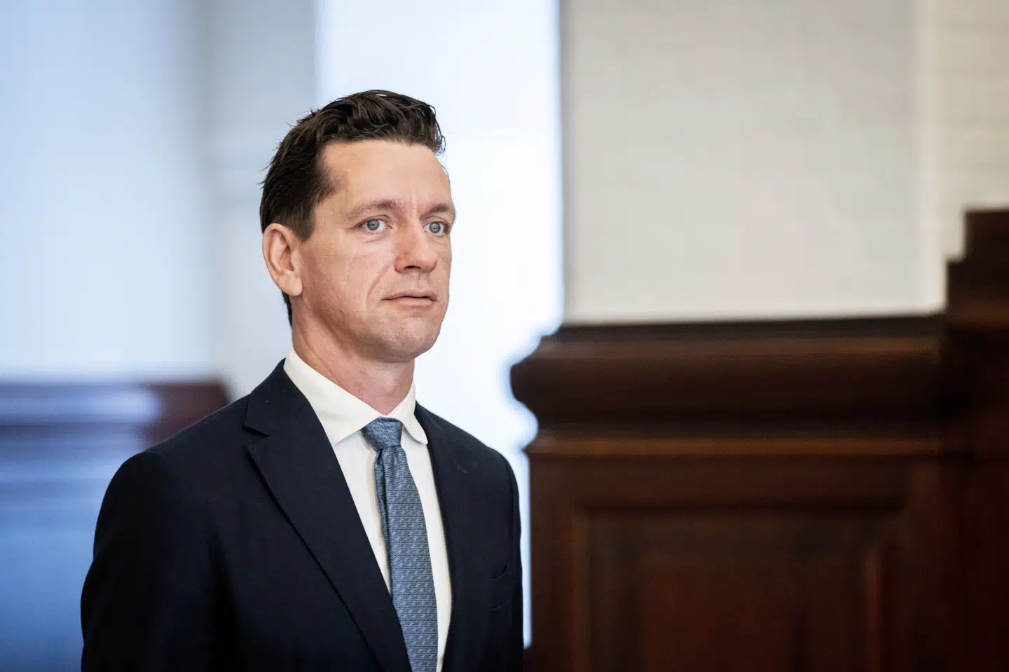 Udlændinge- og integrationsminister Kaare Dybvad Bek (S) ønsker stadig at sende ukrainske flygtninge hjem, selv om halvdelen ifølge undersøgelse ønsker at blive her på den anden side af krigen. (Arkivfoto).