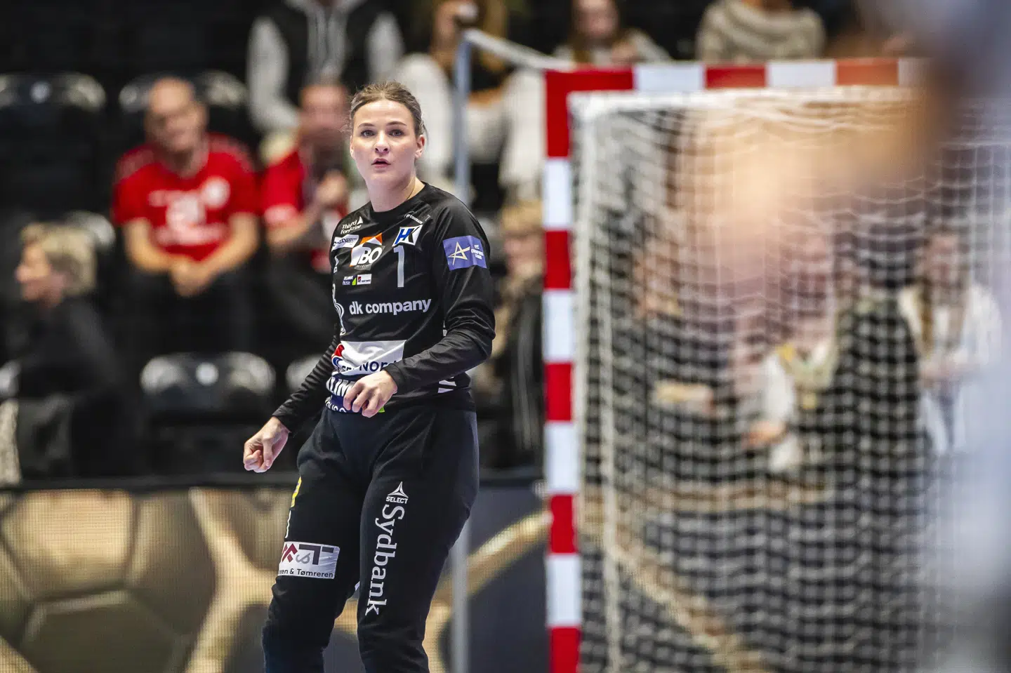Irma Schjött (billedet) skal i den kommende sæson danne målvogterduo med Olivia Nygaard. (Arkivfoto).