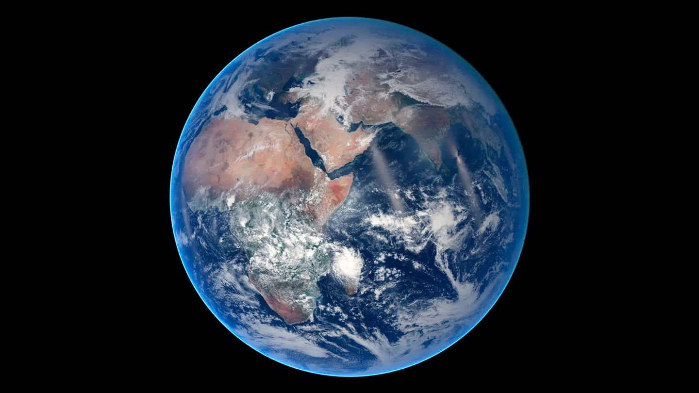 Er du rigtig klog: Hvad ved du om klodens yderpunkter? (Foto: HANDOUT / NASA / AFP)n theory for Earth's water"