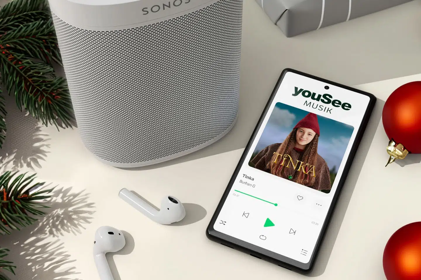 Årets ti mest spillede julenumre på Yousee Musik er danske julekalendersange.
