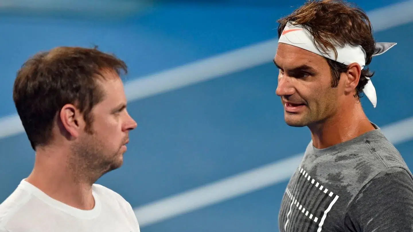 Severin Lüthi var træner for Roger Federer fra 2007 til 2022.