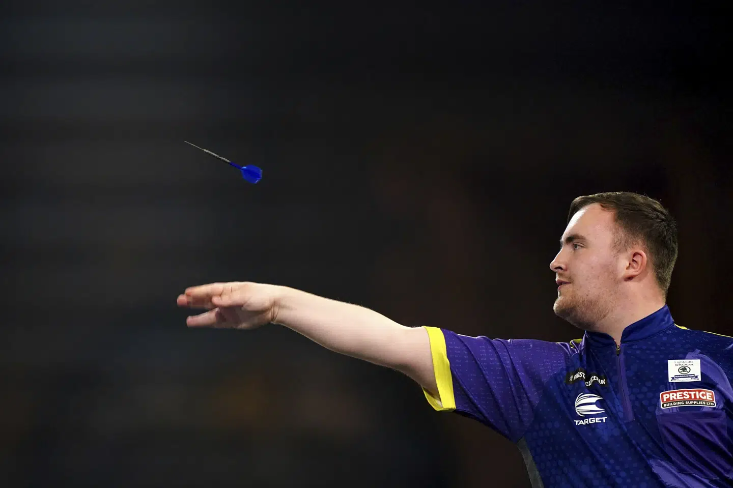 Luke Littler fylder 17 år i januar. (Arkivfoto).