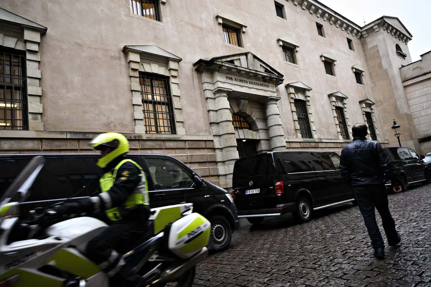 Ebbe Preisler afgiver forklaring i Dommervagten i København for lukkede døre lørdag eftermiddag. (Arkivfoto).