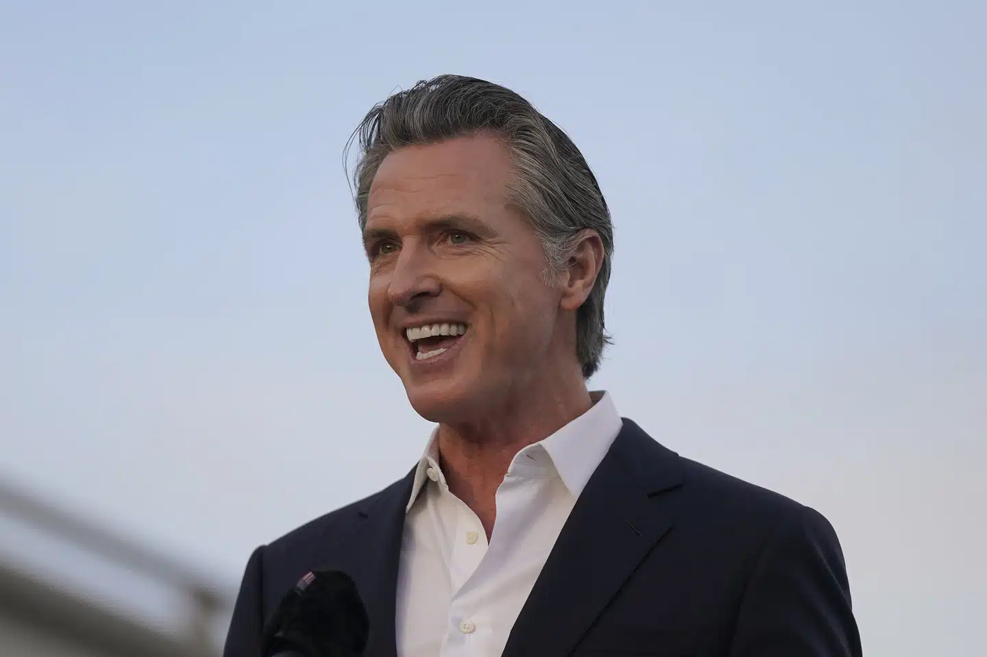 Den demokratiske guvernør i Californien, Gavin Newsom, underskrev en ny våbenlov i september. Den kan træde i kraft fra 2024, har appeldomstol sagt efter blokering. (Arkivfoto).