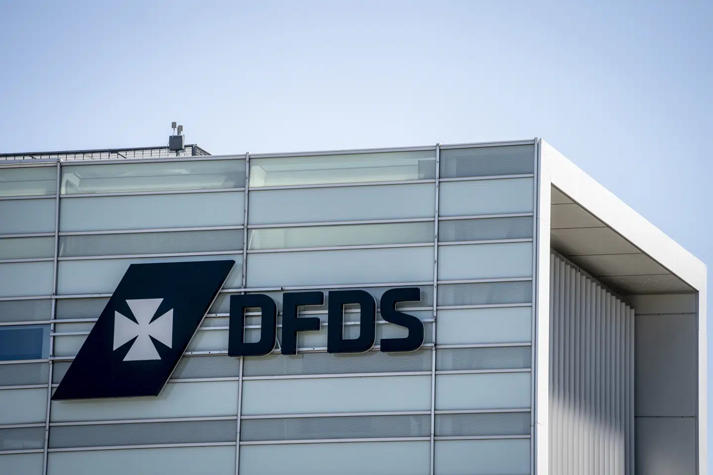Dårligt vejr forhindrer onsdag DFDS' færge fra Oslo i at lægge til kaj i København. (Arkivfoto).