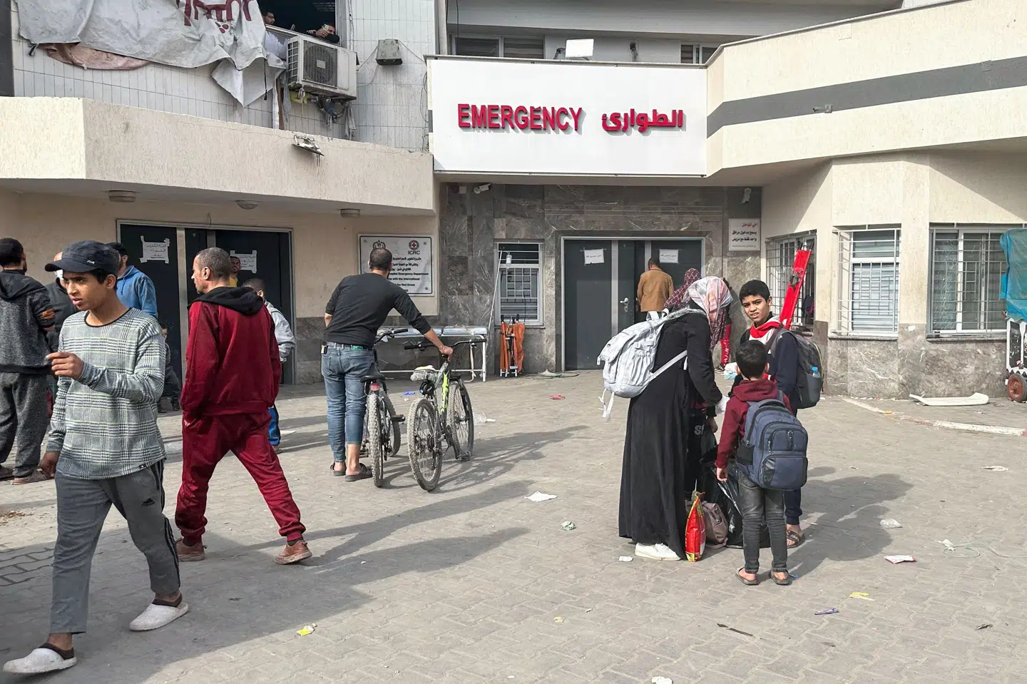 Gazas al-Shifa-hospital var centrum for omstridt israelsk militæroperation i november. (Arkivfoto).