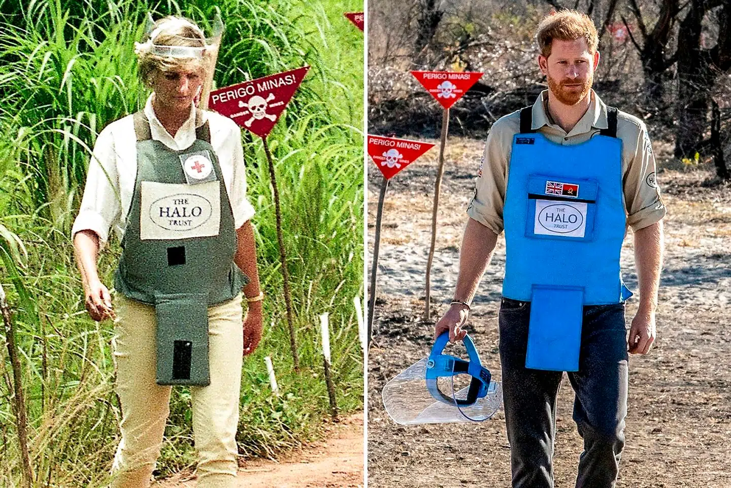 Afrika havde en stor plads i prinsesse Dianas hjerte. Hun blev verdenskendt for sin kamp mod miner. Prins Harry er trådt i hendes fodspor, og det var hårdt, fortæller han i en ny dokumentar.