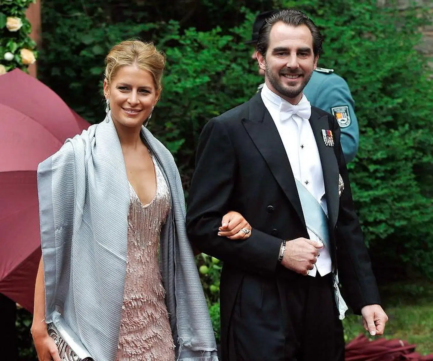 Eksprins Nikolaos og hans kone Tatiana Blatniki 2011.