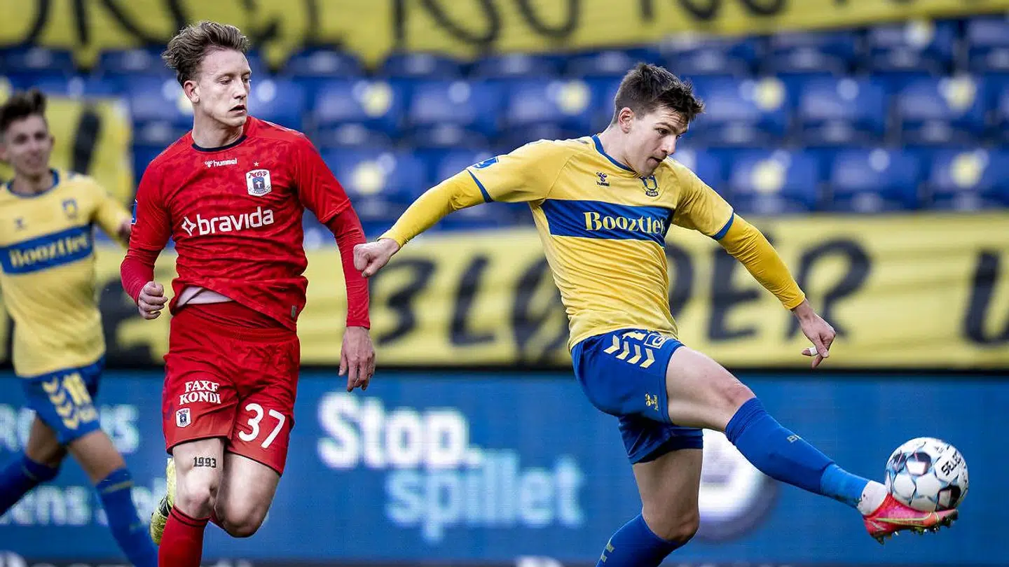 Brøndby tog imod AGF hjemme.