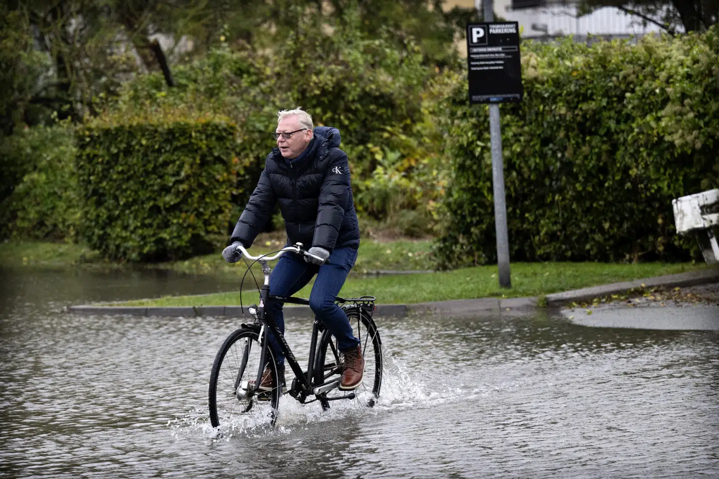 Køge Kommune har ofte været ramt af oversvømmelser i forbindelse med voldsomt vejr. Her er onsdagens vejr ingen undtagelsen, som har sat vandløbene under stort pres. (Arkivfoto).