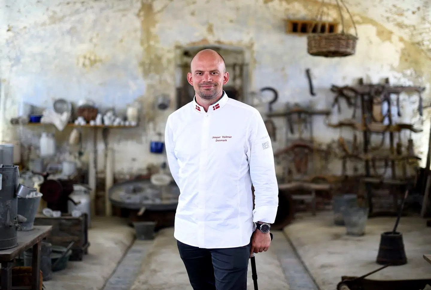 Jesper Vollmer frygtede, at dronning Margrethe ville udstikke lodrette ordrer til sin ham, men hun var meget lydhør overfor hans menuforslag.