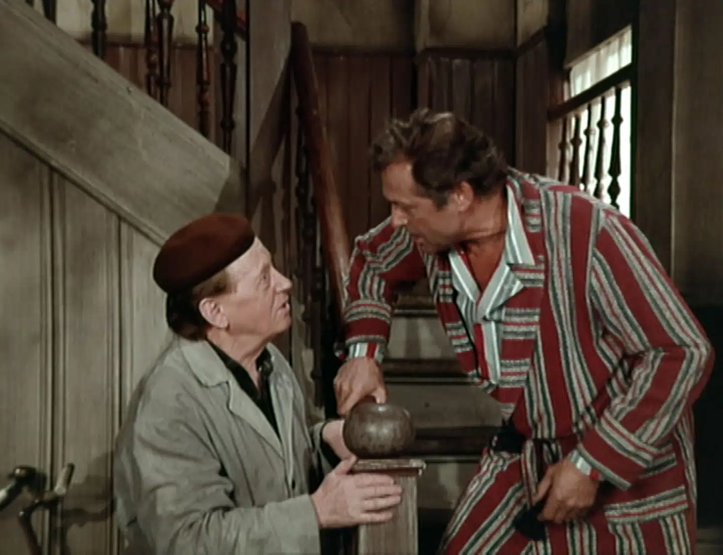 Sådan så »Huset på Christianshavn« ud før restaureringen. Se et billede af den nye, skarpere version længere nede i artiklen.