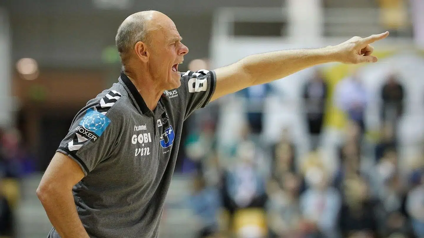 Erik Veje Rasmussen i 2015, da han var træner for Århus Håndbold.