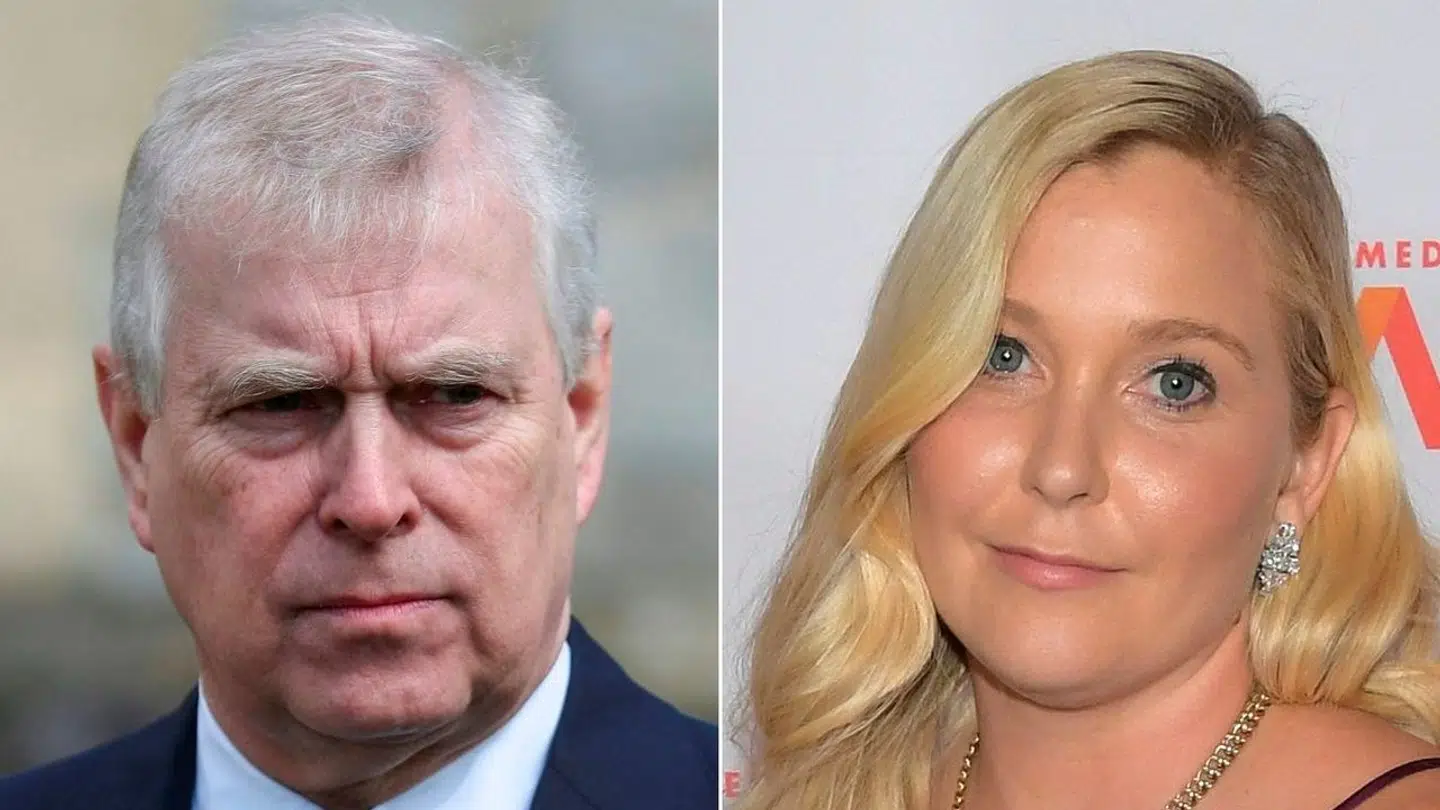 Prins Andrew og Virginia Giuffre.