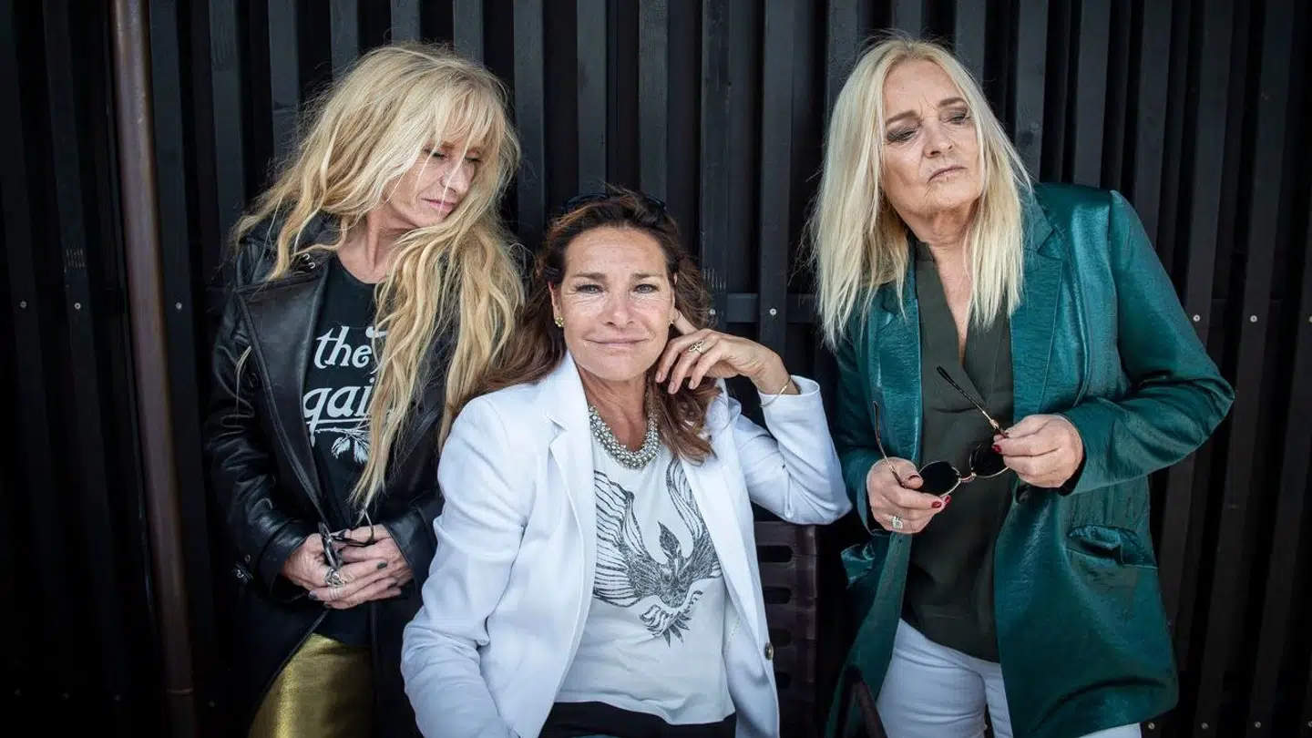 Sanne Salomonsen, Lis Sørensen og Anne Linnet da de i 2019 spillede på Grøn Koncert.