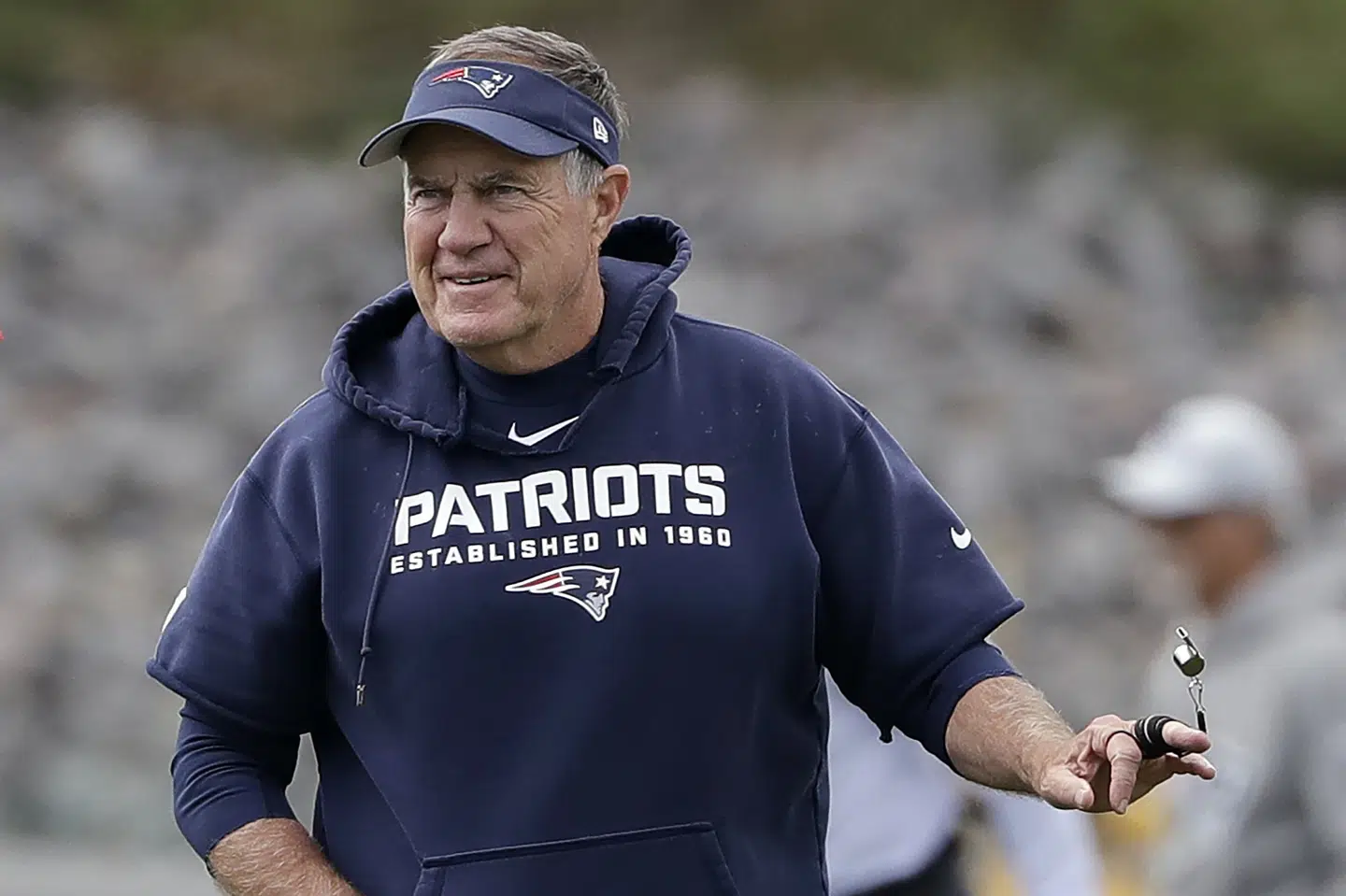 New England Patriots og cheftræner Bill Belichick stopper samarbejdet. (Arkivfoto).