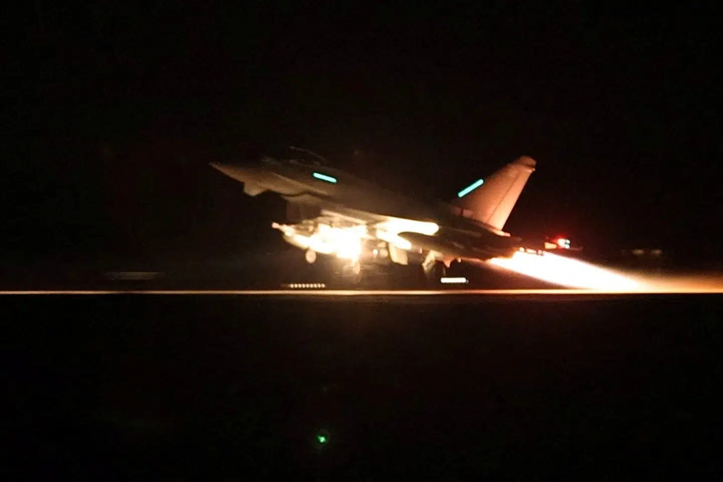 Flyet på billedet er angiveligt blandt dem, der er blevet brugt til at gennemføre nattens angreb i Yemen.