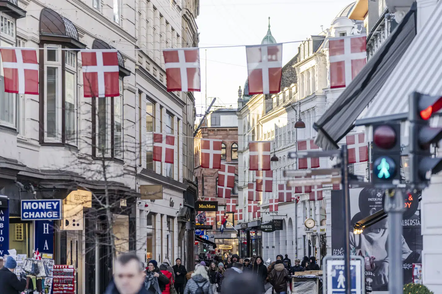 De københavnske gader bliver tæt pakket i weekenden, når mere end 100.000 forventes at møde op for at se kronprins Frederik bliver udråbt til konge. (Arkivfoto).