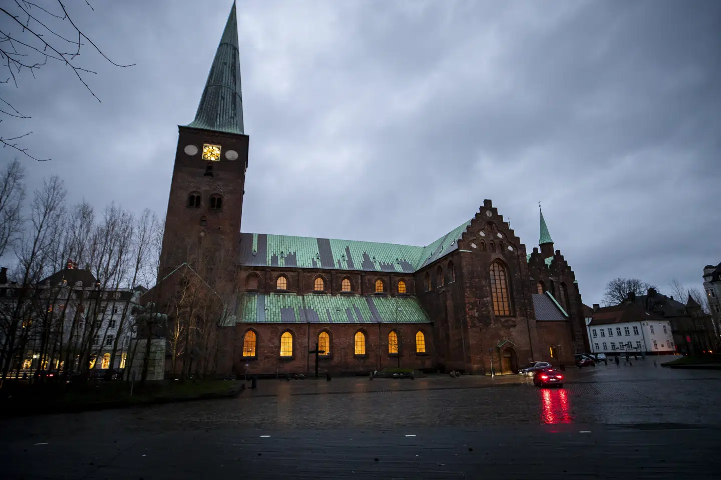 Det er kronprins Frederik selv, der har valgt, at festgudstjenesten skal afholdes i Aarhus Domkirke. (Arkivfoto).